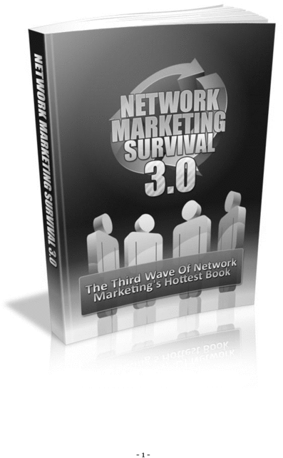 Product picture Network Marketing Survival 3