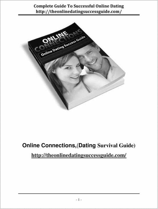 Product picture Survival Guide to Successful Online Dating 